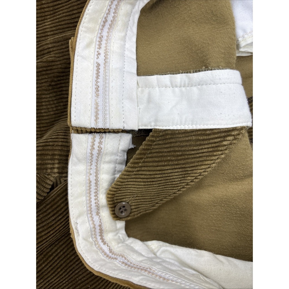 Vintage Orvis Men's Khaki Pants 42 Made in USA 100% Corduroy Heritage Outdoor - Picture 5 of 6